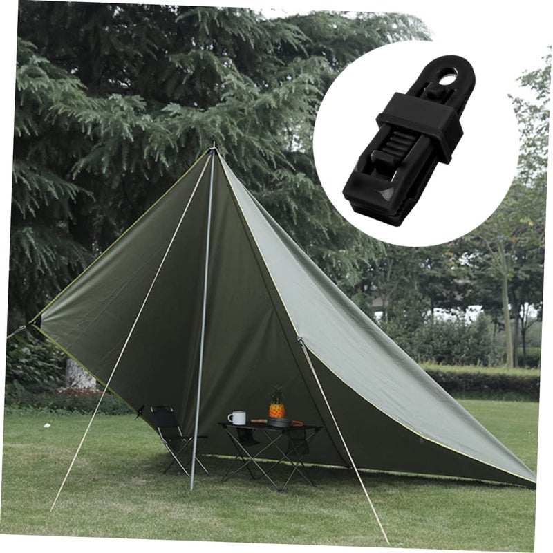 Heavy Duty Tarp Clips 10 Pack for Awnings Canopies Tents Easy Install Wind Rope Buckles - Image 5