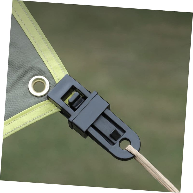 Heavy Duty Tarp Clips 10 Pack for Awnings Canopies Tents Easy Install Wind Rope Buckles - Image 4