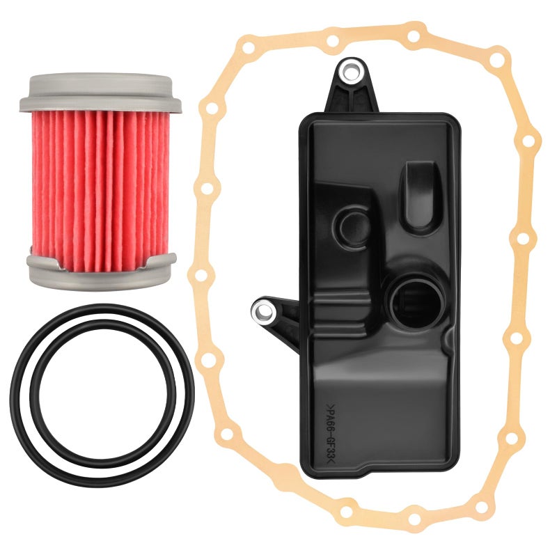 Auto Transmission Filter Pan Gasket Kit Compatible with Honda Civic 1419 FIT 1519 HRV 1619 Replace 218145T0000 254205T0003 25450P4V013