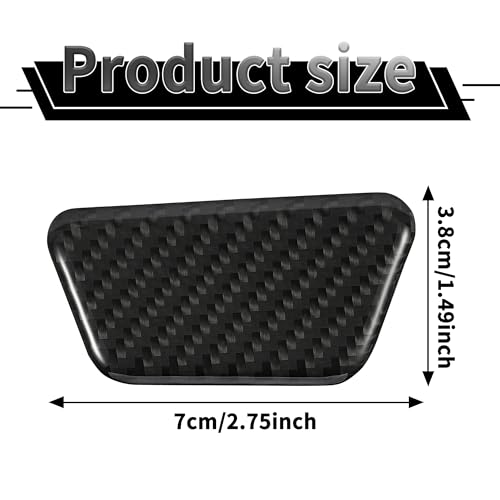 WINKA Car Inner Door Cover Trim Compatible with Audi A4B8 20092016 A5 S5 20082017 S4 20102016 RS5 20132015 Car Inner Door Handle Bowl Frame for Car Carbon Fiber Interior for Car Accessories - Image 3