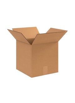 Blue Bear Cardboard Square Shaped Medium Packaging Empty Box Brown 16 x 18 x 18 Inch BB-80 