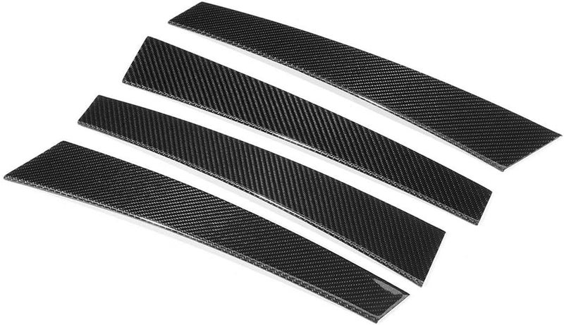 cheekyglo Window Door Pillar,Window Door Pillar Post Cover Dry Carbon Fiber Window Door Pillar Post Trim Replacement for Panamera 970 20142016 - Image 4