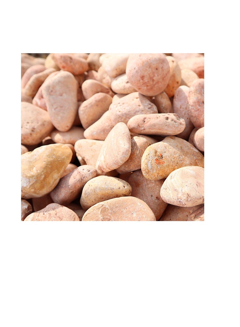 KNP Red Forest River Stone Natural Garden Material 3-5 cm 20kg - Image 1