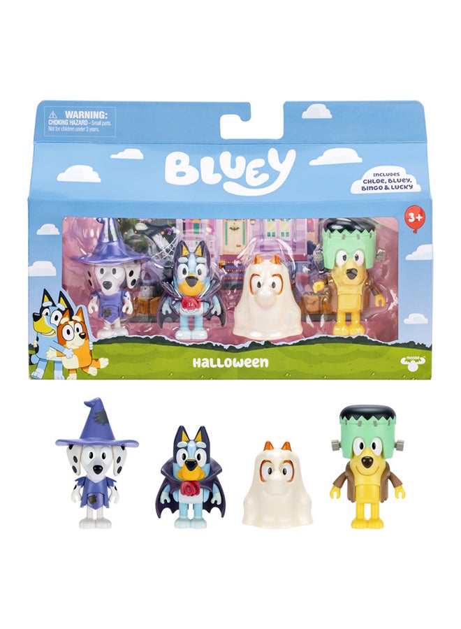BLUEY مجموعة أزياء حفلة S11 Figure 4Pk - Image 1