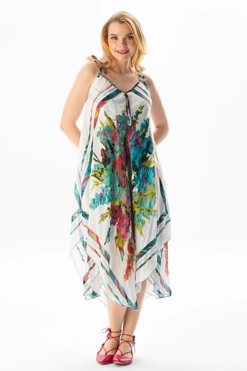 اليش شيل بيزي Floral Print Dress