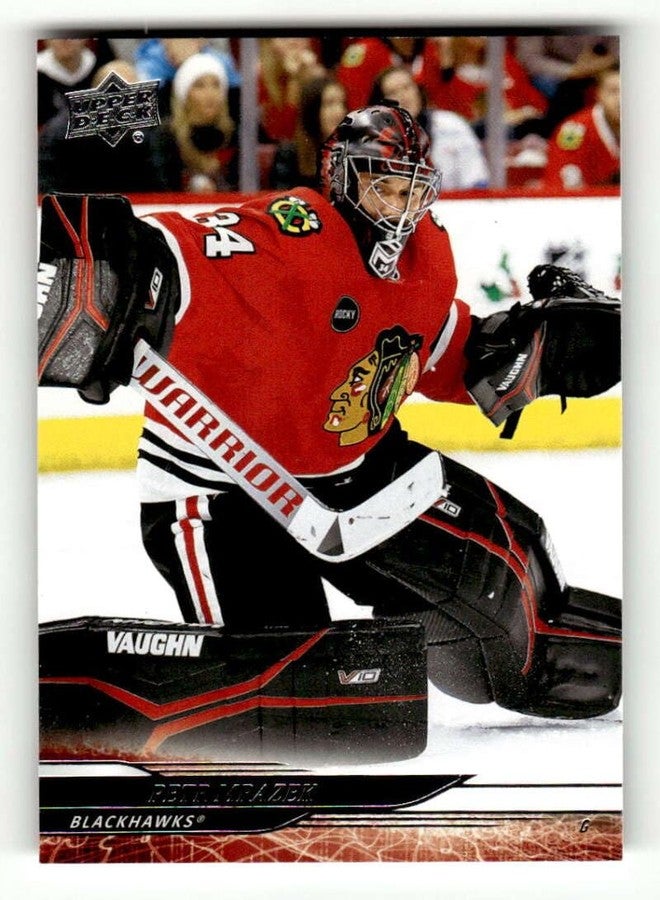 Upper Deck 2024-25 Upper Deck #281 Petr Mrazek Chicago Blackhawks Series 2 NHL Hockey Base Trading Card - Image 1