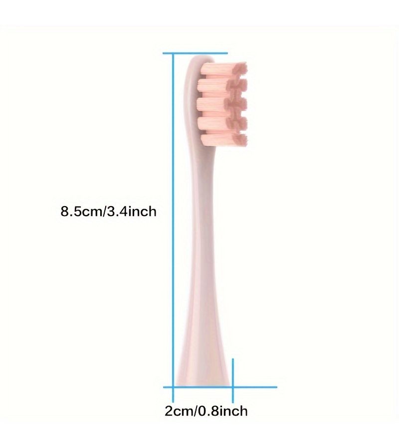 6pcs Electric Toothbrush Heads Refill For Oclean Pink - Image 4