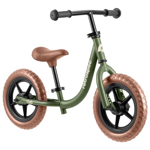 Retrospec Cub 2 Toddler 12 Balance Bike 18 Months 3 Years Old No Pedal Beginner Kids Bicycle for Girls Boys FlatFree Tires Adjustable Seat Durable Frame - Image 1