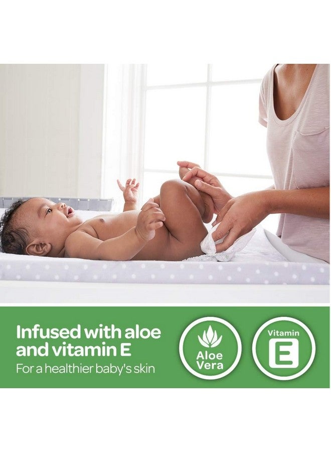 HUGGIES Huggies Baby Wipes Natural Care with Aloe Vera, 56 Count (Pack of 4) - Image 1