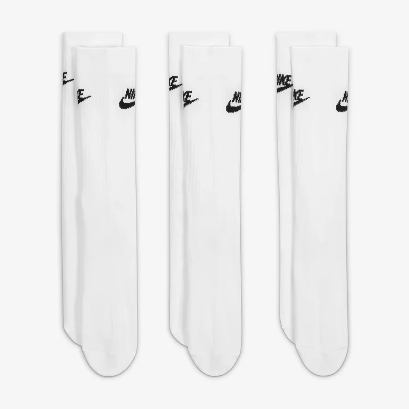Nike Sportswear Everyday Essential Crew Socks (3 Pairs)