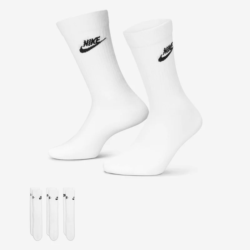 Nike Sportswear Everyday Essential Crew Socks (3 Pairs)
