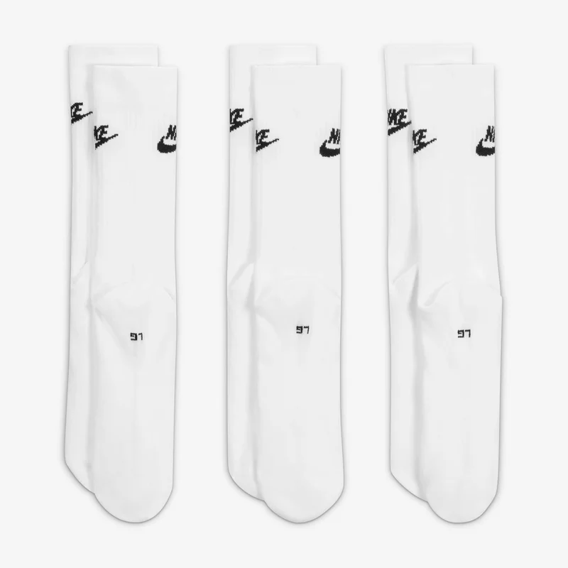 Nike Sportswear Everyday Essential Crew Socks (3 Pairs)