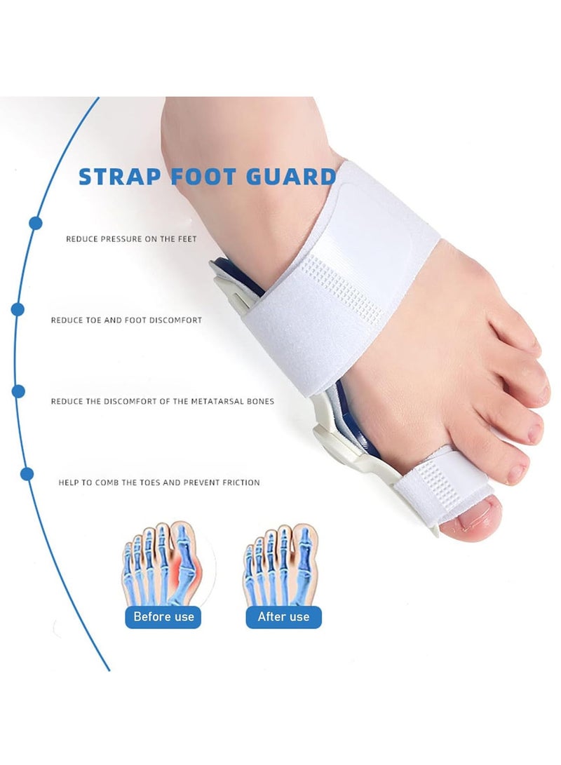 Bunion Corrector, Adjustable Knob Bunion Splint For Bunion Relief, Suitable For Left And Right Foot Toe Correction - Image 2