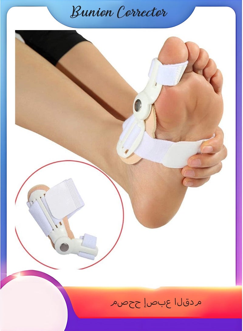 Bunion Corrector, Adjustable Knob Bunion Splint For Bunion Relief, Suitable For Left And Right Foot Toe Correction - Image 1