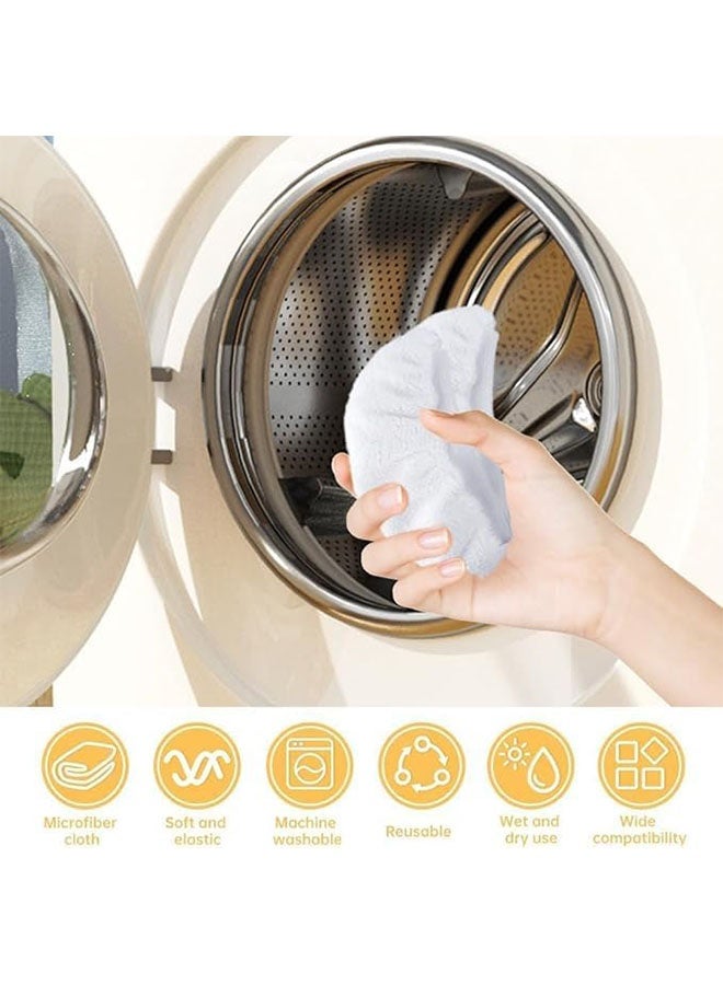 Steam Cleaner Accessories, Universal Reusable Steam Mop Pads, Steam Shot Attachments, Handheld Steam Cleaner Washable Microfiber Cloth - Image 2