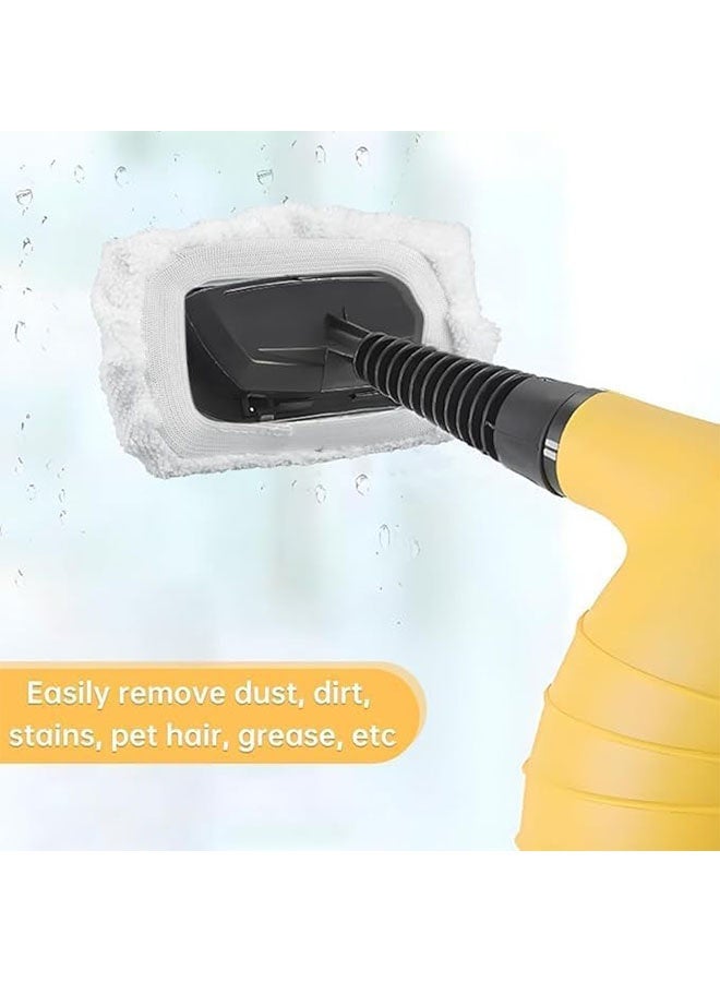 Steam Cleaner Accessories, Universal Reusable Steam Mop Pads, Steam Shot Attachments, Handheld Steam Cleaner Washable Microfiber Cloth - Image 3