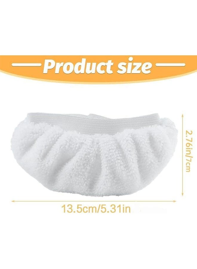 Steam Cleaner Accessories, Universal Reusable Steam Mop Pads, Steam Shot Attachments, Handheld Steam Cleaner Washable Microfiber Cloth - Image 4