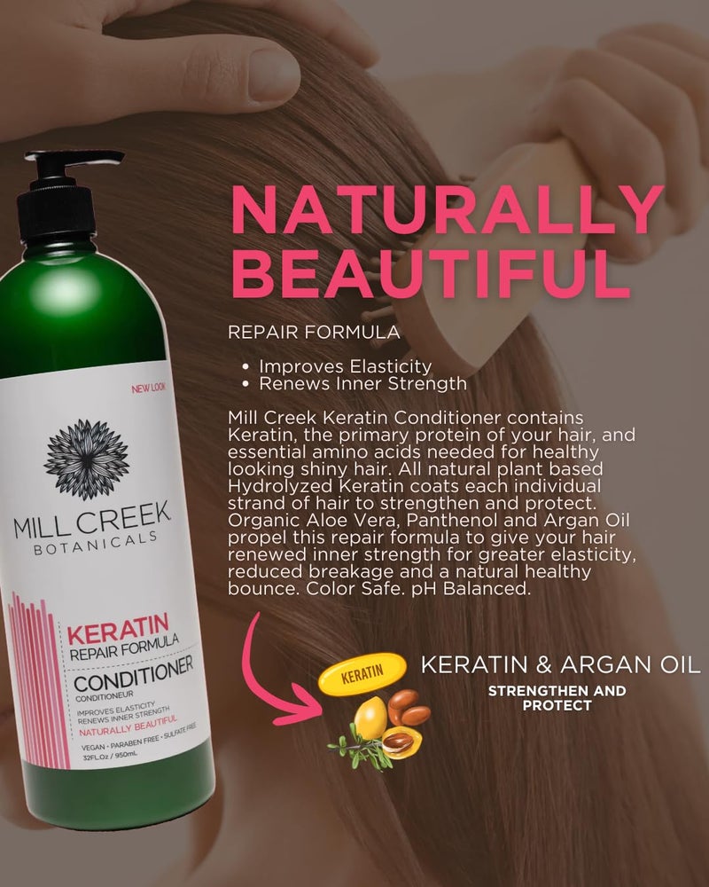 Mill Creek Conditioner 32 oz (Keratin) - Image 4