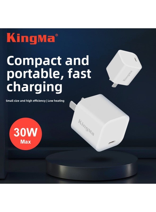Jin Code PD30W Gallium Nitride Charger Is Suitable For Apple Mobile Phone Tablet Computer Fast Charging Head 20W Plug-Color:20W Fast Charge  - Image 2