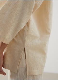LC WAIKIKI Shawl Collar Straight Long Sleeve Women's Kimono  - Image 3