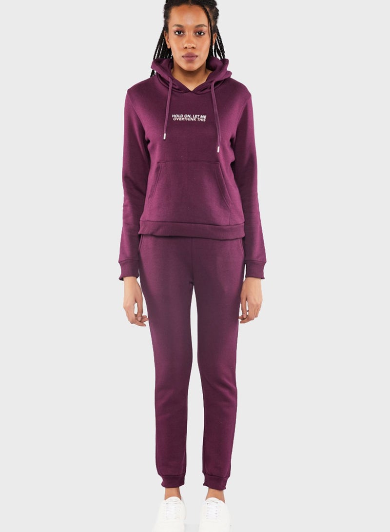 بلو إيج هودي بطبعة جرافيك - Image 1