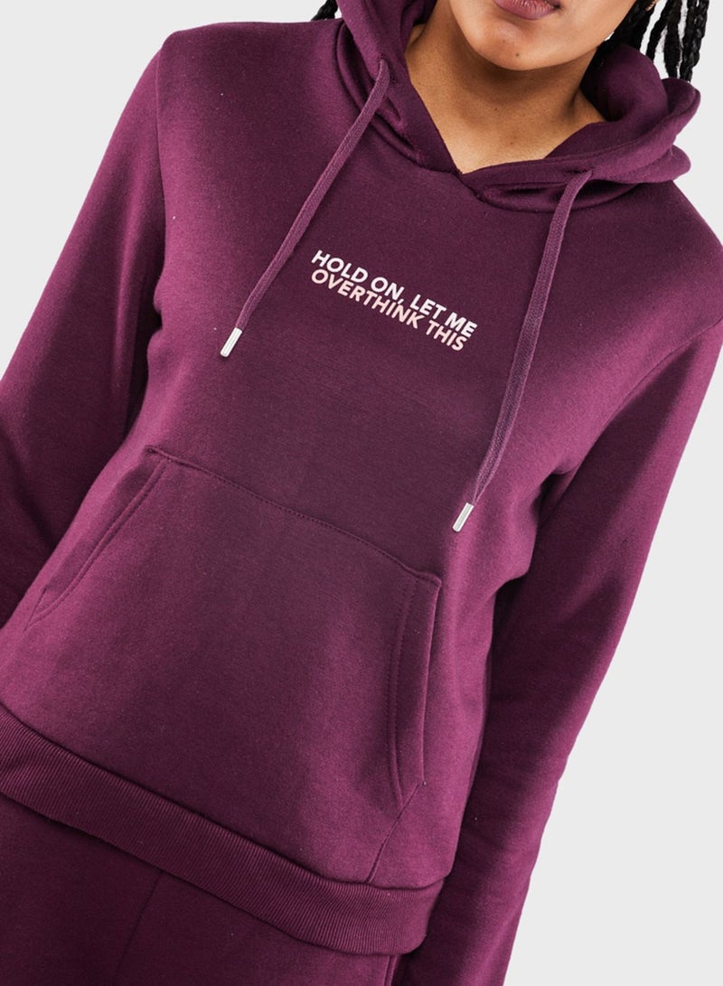 بلو إيج هودي بطبعة جرافيك - Image 4