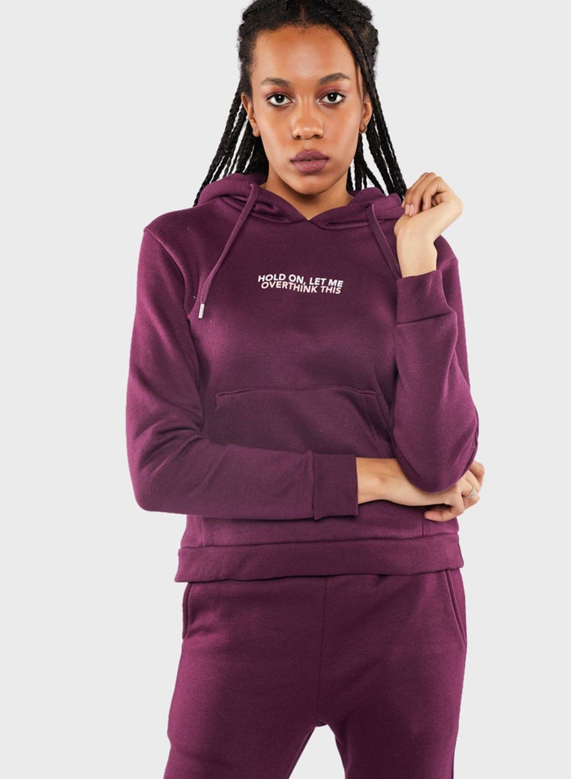 بلو إيج هودي بطبعة جرافيك - Image 3