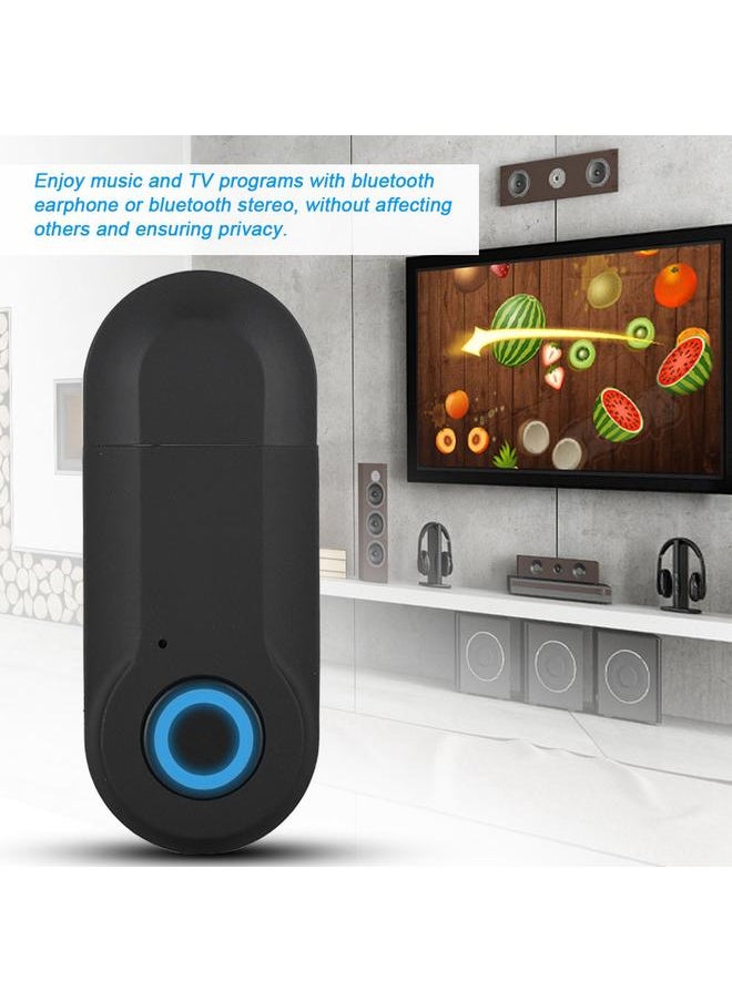 Thoraya Bluetooth Audio Transmitter TV PC Bluetooth 3.5mm Audio Adapter Transmitter Receiver  - Image 5