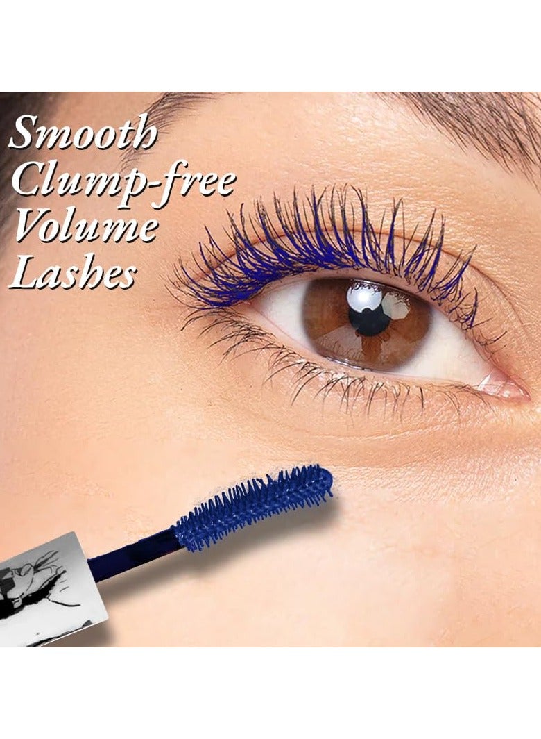 Elitty Pop Colored Lush Lashes Mascara - No Cap (Blue), Waterproof, Smudge proof, Curling and lengthening, Infused with Witch Hazel and Almond Oil, Vegan & Cruelty Free -5 ML Each - Image 4