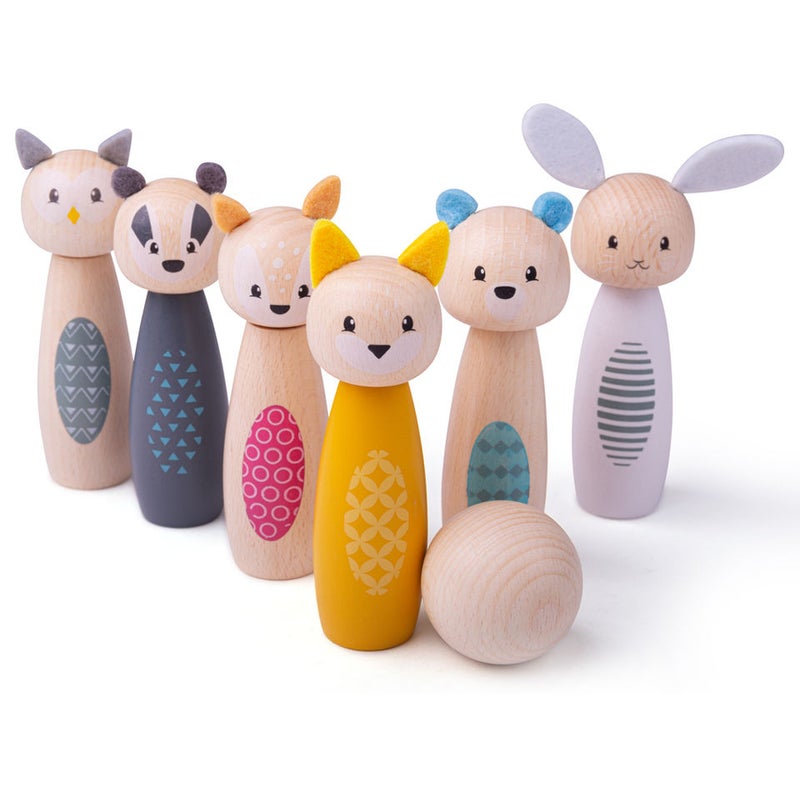 BIGJIGS Woodland Animal Skittles - Fsc 100% 32010