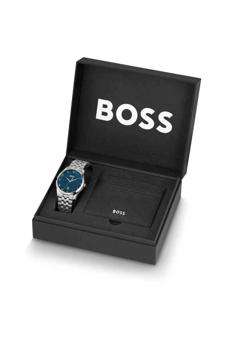 HUGO BOSS HUGO BOSS WATCH ROUND ANALOG MEN'S BLUE CASE WATCH - 1570178  - Image 3
