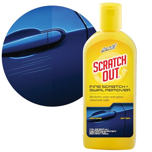 Formula 1 Scratch Out Liquid - Car Scratch Remover and Polishing Compound for Light Scratches, Hazy Paint and Swirl Marks (7 oz.) - Image 1