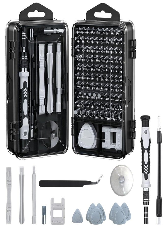 Dyazo 115-in-1 Precision Screwdriver Set | Professional Magnetic Wrench Bits Repair Tool Kit with Portable Case for Electronics, Mobile, Laptop, PC, Watch, Game Console & DIY Household Repairs (Black) - Image 1