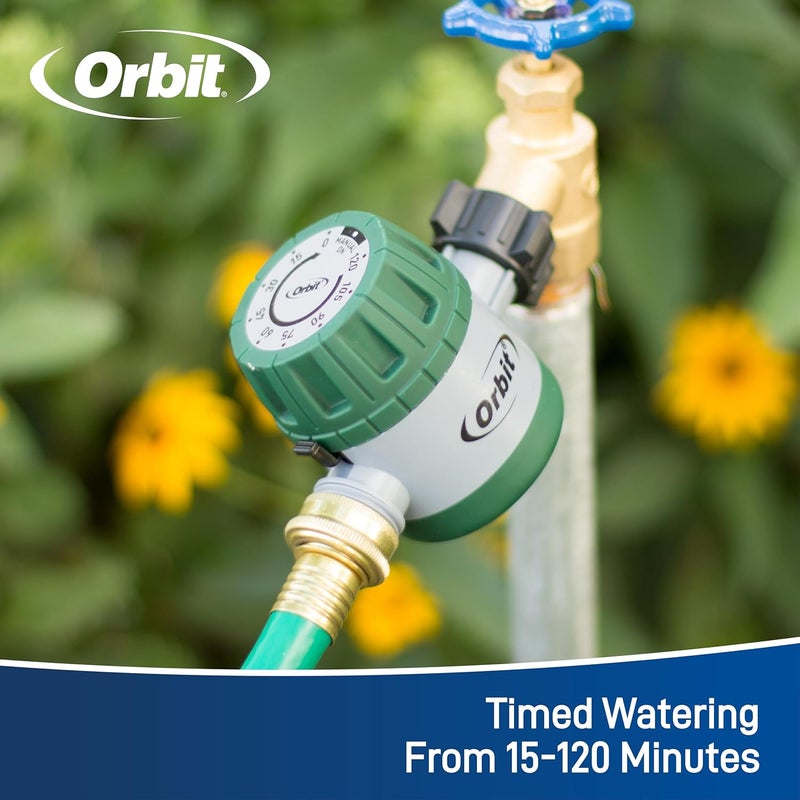 Orbit 62034 Mechanical Watering Hose Timer - Easy to Use with Oversized Dial - Image 3