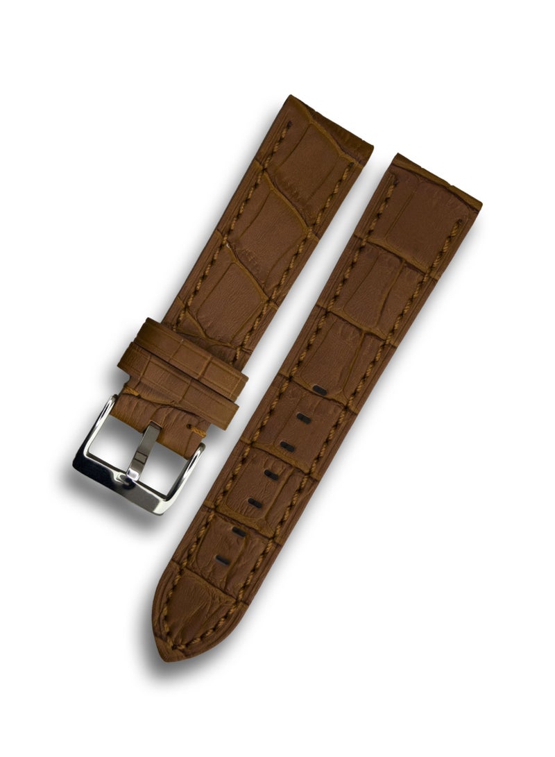 Edge E6/17 Leather Watch Strap, Multiple Colors & Sizes (18mm-24mm) - Image 5