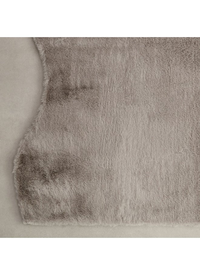 Home Box Faux Rabbit Fur Shaped Rug 70 x 300 cm  - Image 2