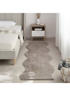 Home Box Faux Rabbit Fur Shaped Rug 70 x 300 cm  - Image 5
