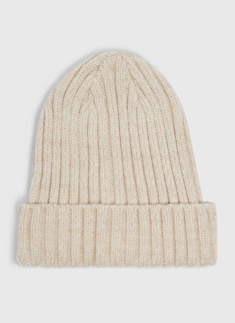 Matalan Baby Oatmeal Knitted Beanie