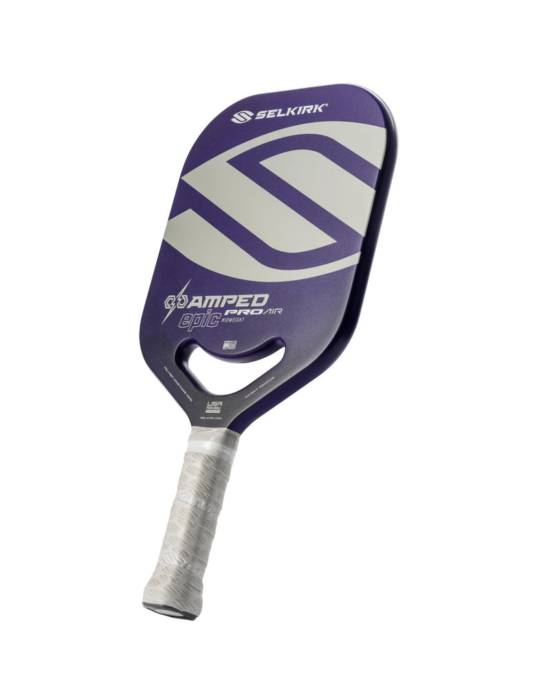 Selkirk Sport Amped Pro Air 2025 Pickleball Paddle | Fiberglass Pickleball Paddles with a Polypropylene X5+ 16mm Core | Throatflex | Flex Foam | Pickleball Rackets Made in The USA | Epic Purple - Image 1