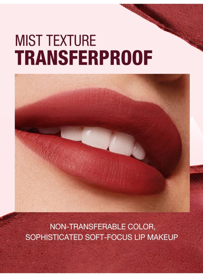 أو.تو.أو روج مات القُبلة المخملية – صبغة قوية بلمسة مخملية، قوام خفيف وثبات طويل طوال اليوم - Image 3