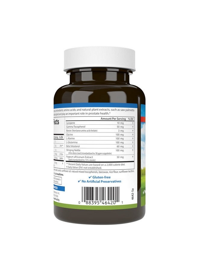 Carlson كارلسون - دعم البروستاتا نوترا-سبورت، مع بالميتوسا و القراص، دعم البروستاتا، صحة الإنجاب و صحة الرجال، 90 كبسولة لينة - Image 3