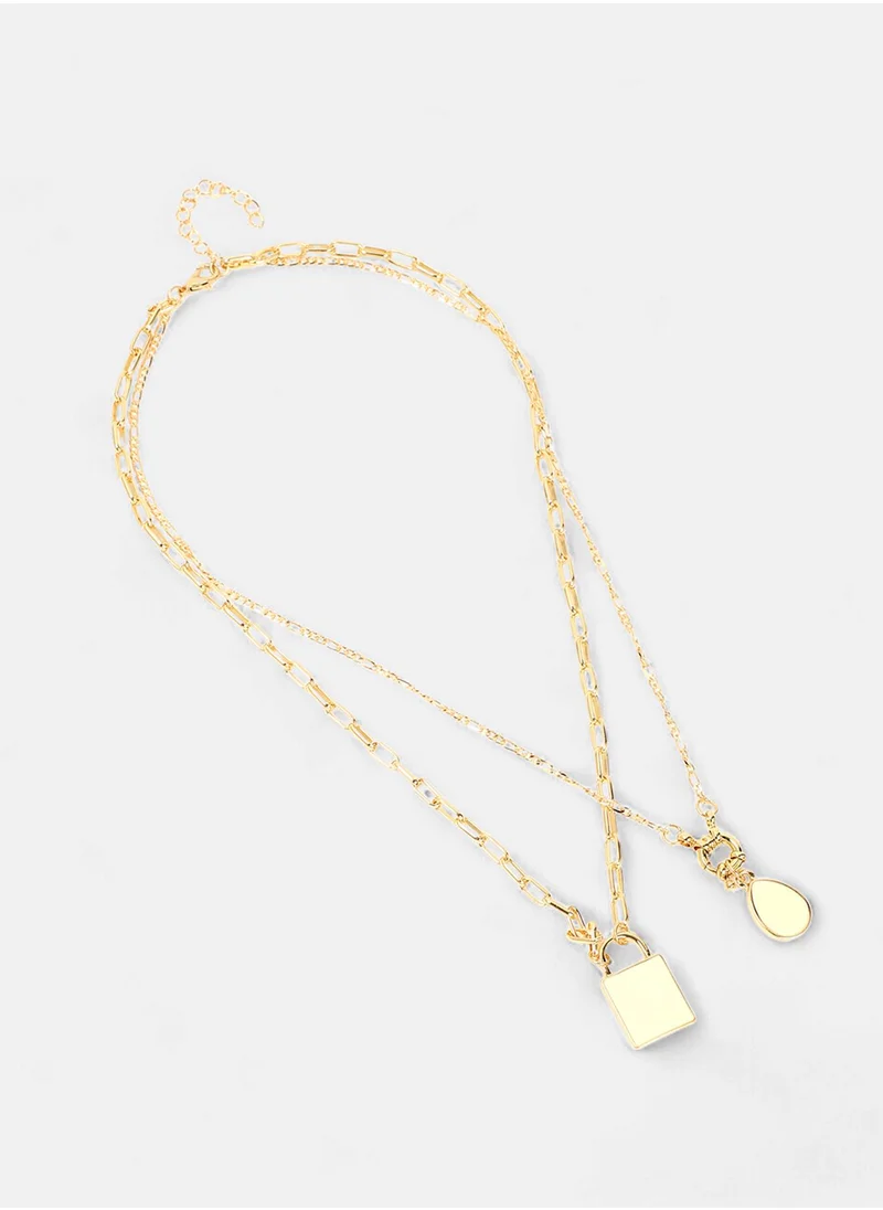 SOHI The Sailor's Layered Necklace