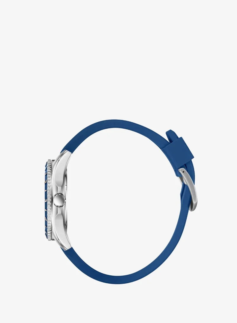 Slazenger blue Men's Silicone Analog Watch SL.9.2531.1.02 - 42 mm for Men | Best Price UAE
