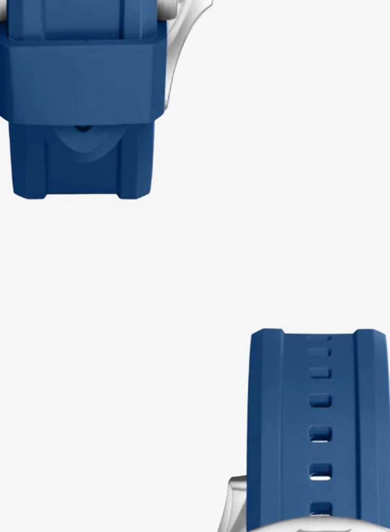 Slazenger blue Men's Silicone Analog Watch SL.9.2531.1.02 - 42 mm for Men | Best Price UAE