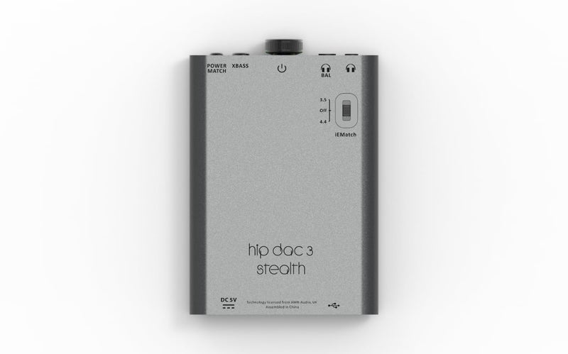 iFi Hip-dac 3 Portable USB DAC Headphone Amplifier (Black Stealth) - Image 2
