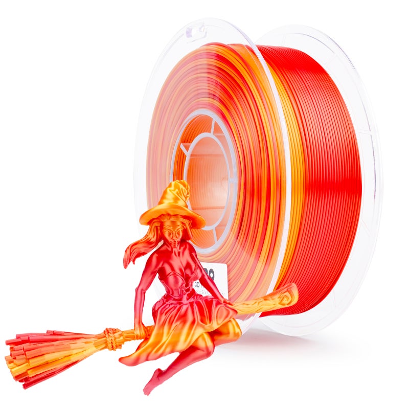 ZIRO PASSIONATE Fast Gradient Silk PLA Filament 1.75mm 1kg/2.2lb Spool, - Image 3