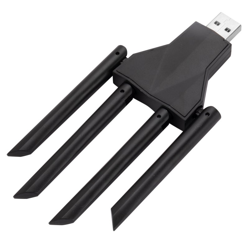 erorex 1300Mbps 5G Wireless Network Card Gigabit Dual Band Driver-Free Usb Wifi Receiver - Image 3