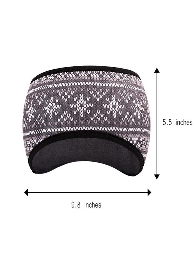 TClian Women's Ear Warmer Winter Head Band Ski Ear Muff Stretch Hair Band Accessories Perfect for Winter Running Yoga Skiing & Daily Wear - 4 Colors (HBW-05) - Image 4