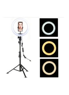 DIGI CORE 12 inch Ring Light With Tripod Stand And 360° Phone Holder For Live Broadcast Youtube Instagram And Tik Tok Video Making  - Image 5