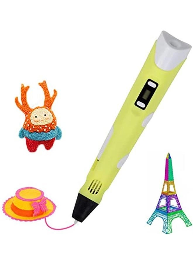 ELTRAZONE 3D Printing Pen Compatible with PLA and ABS Filaments Ideal for 3D Drawing and Creative Projects Fun and Educational Arts and Crafts Tool Great Gift for Kids Teens and Adults - Image 1